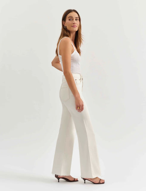 Far Out High Rise Wide Leg Jean